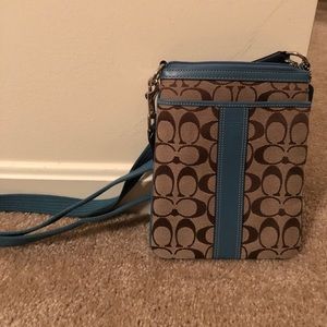 Authentic Coach cross-body bag